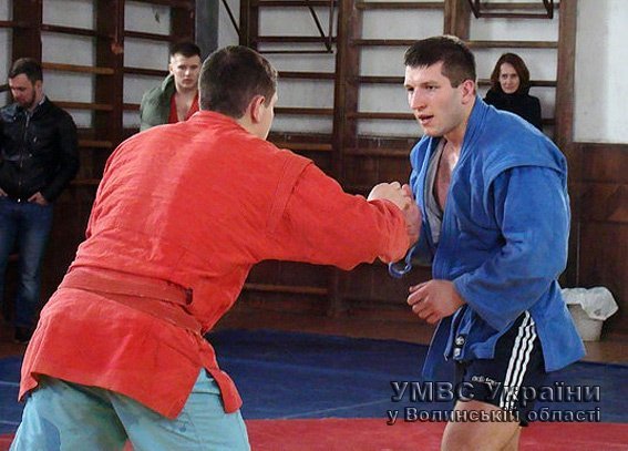 На Волині визначили найкращих самбістів серед правоохоронців. ФОТО