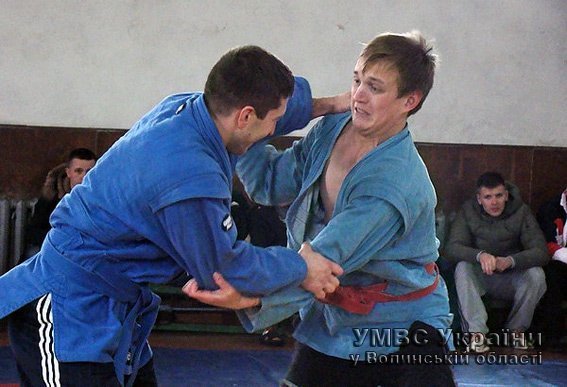 На Волині визначили найкращих самбістів серед правоохоронців. ФОТО