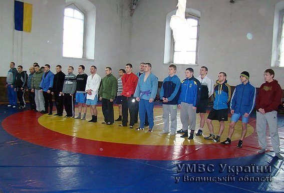 На Волині визначили найкращих самбістів серед правоохоронців. ФОТО