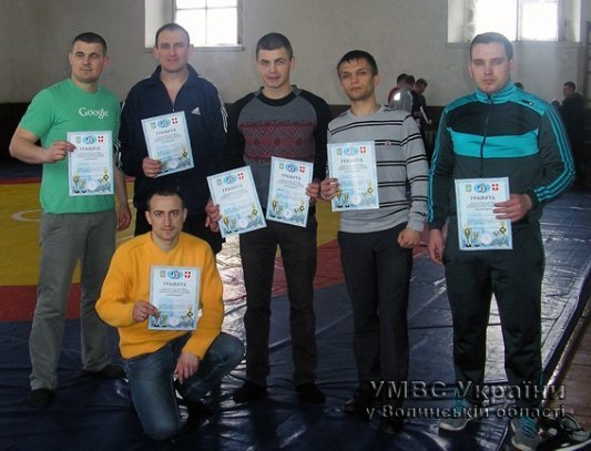 На Волині визначили найкращих самбістів серед правоохоронців. ФОТО