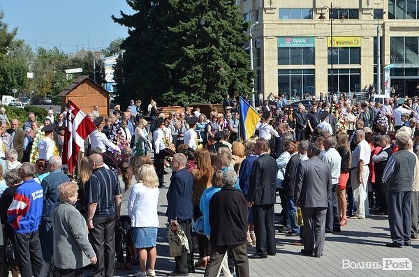 Луцьк прощався з Клімчуком. ФОТО. ВІДЕО