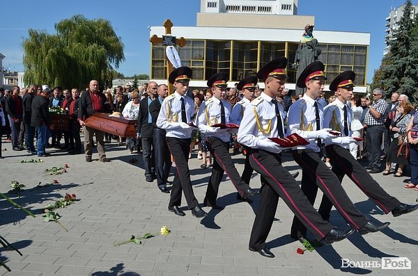 Луцьк прощався з Клімчуком. ФОТО. ВІДЕО