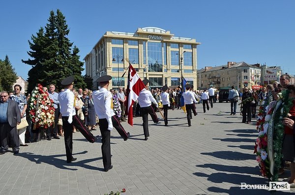 Луцьк прощався з Клімчуком. ФОТО. ВІДЕО