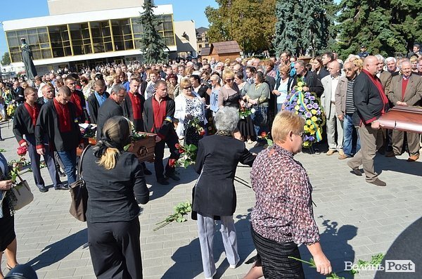 Луцьк прощався з Клімчуком. ФОТО. ВІДЕО