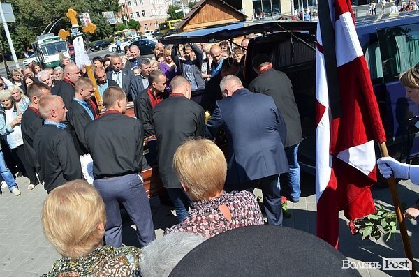 Луцьк прощався з Клімчуком. ФОТО. ВІДЕО