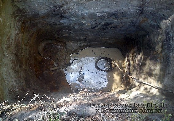 Поліція спіймала бурштинокопачів. ФОТО