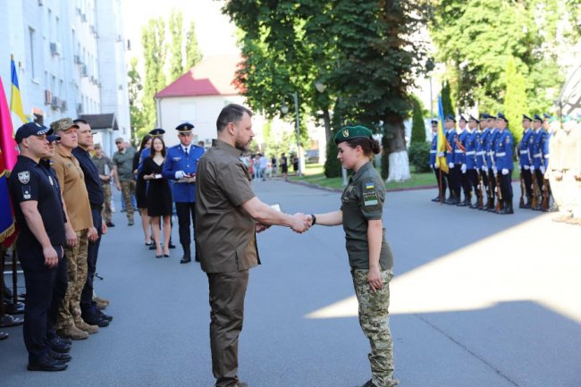 Прикордонницю з Волині нагородили орденом княгині Ольги