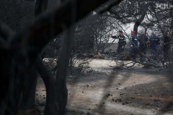 Жахлива пожежа  у Греції: стихія забрала життя більше 70-ти людей. ФОТО