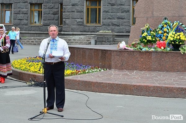 У Луцьку вшанували Шевченка. ФОТО