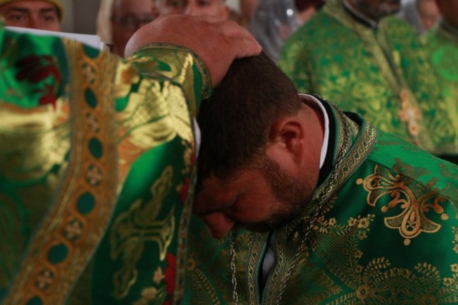 Владика Михаїл очолив святкову службу в луцькому храмі. ФОТО