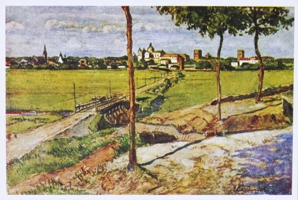 Луцьк на акварелях початку ХХ століття. ФОТО