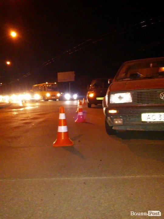 У Луцьку «Fiat» втаранився у «Volkswagen Golf». ФОТО