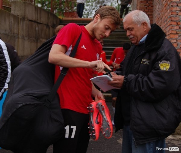 Футболіст «Волині» розповів, як його привітала дружина