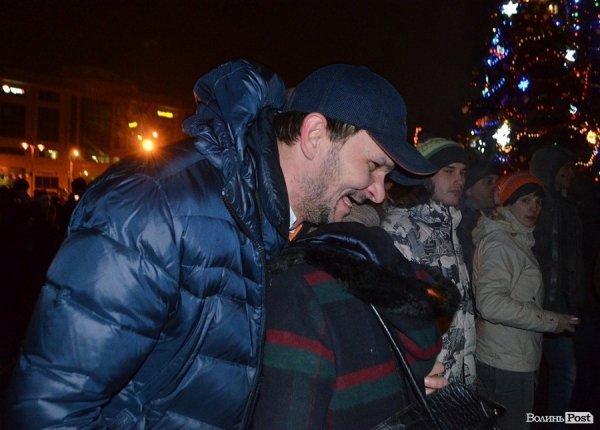 Як у Луцьку зустрічали Новий рік. ФОТО. ВІДЕО