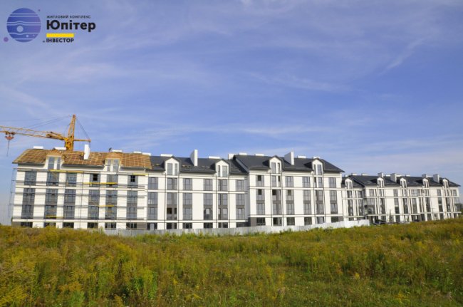 У другому будинку ЖК «Юпітер» — у розпалі внутрішні роботи*