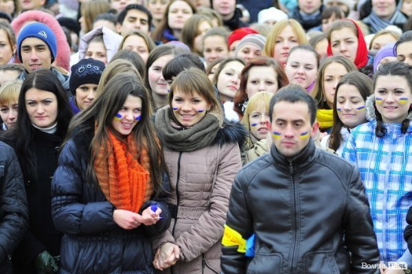 Студентський Євромітинг у Луцьку. ФОТО