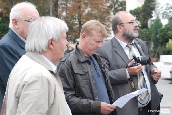 У Луцьку журналісти заявили про тиск і свавілля. ФОТО