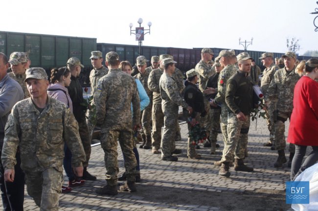 Як у Володимирі зустрічали бійців 14-ої бригади. ФОТО