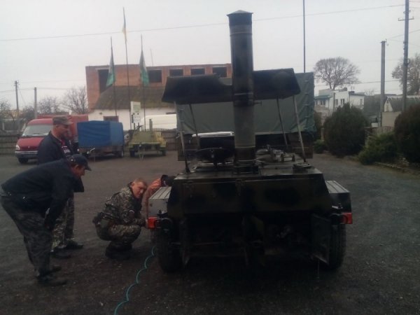 Бійцям тербатальйону «Світязь» волиняни відправили польову кухню. ФОТО