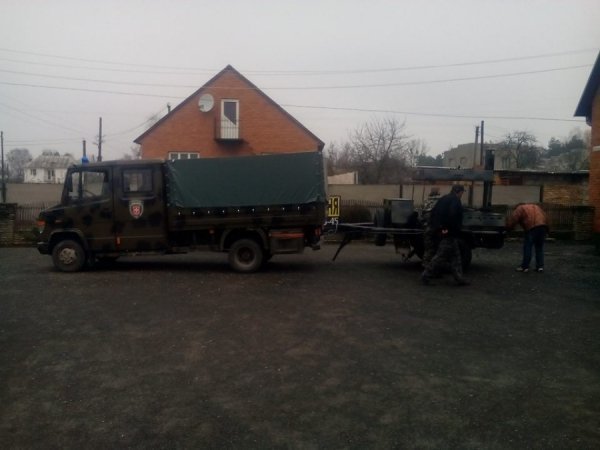 Бійцям тербатальйону «Світязь» волиняни відправили польову кухню. ФОТО