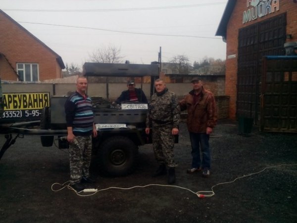 Бійцям тербатальйону «Світязь» волиняни відправили польову кухню. ФОТО