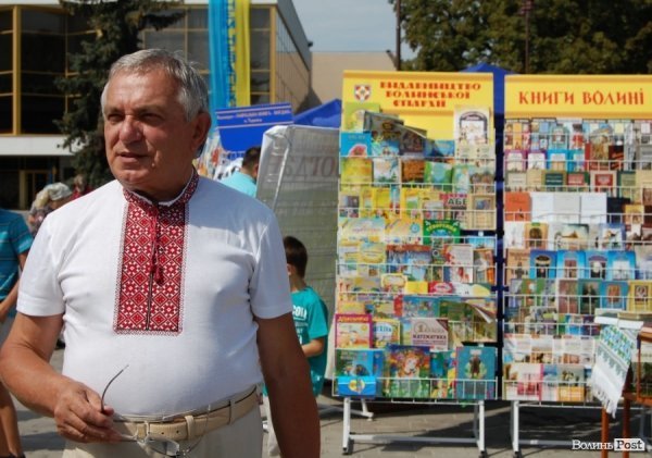 «Луцьк – книжкове місто й має всі можливості бути другим після Львова», – письменник із Закарпаття. ФОТО