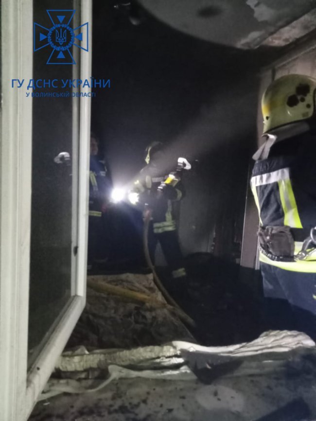 На Волині гасили пожежі у житлових будинках. ФОТО