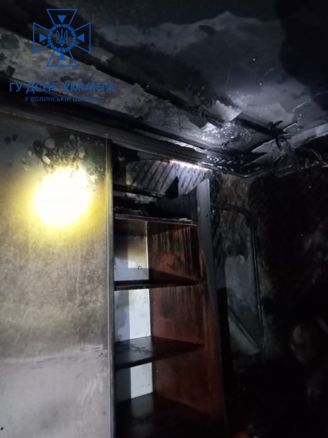 На Волині гасили пожежі у житлових будинках. ФОТО