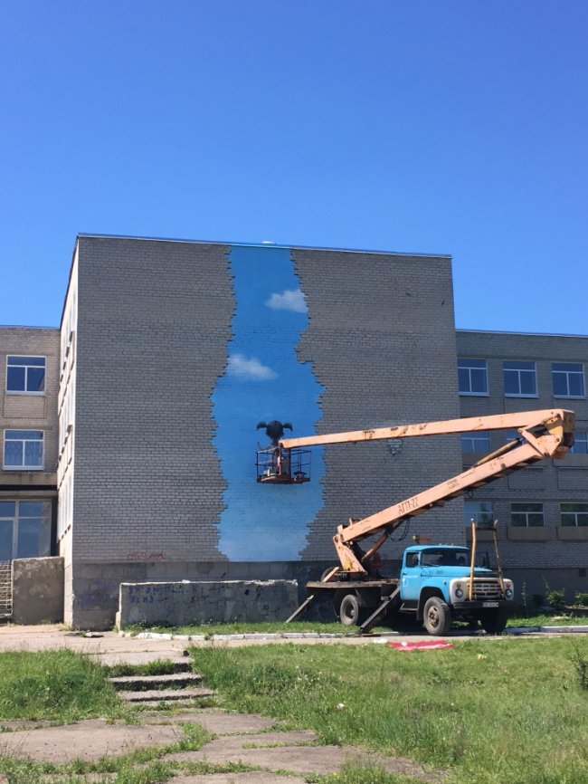 У Ковелі фасади шкіл розмалюють муралами