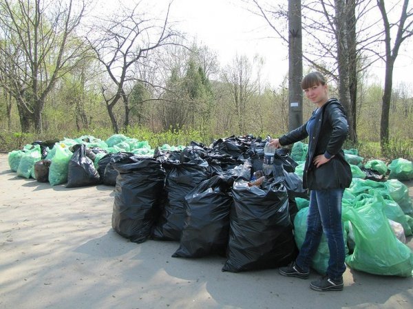 Як прибирали Луцьк. ФОТО