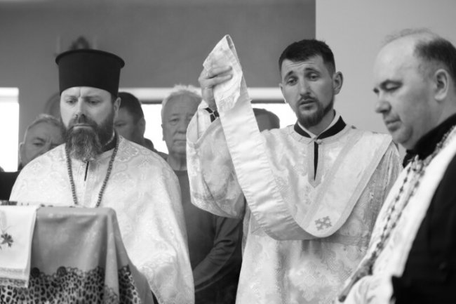 Лучани провели в останню путь Героя Володимира Бессонова