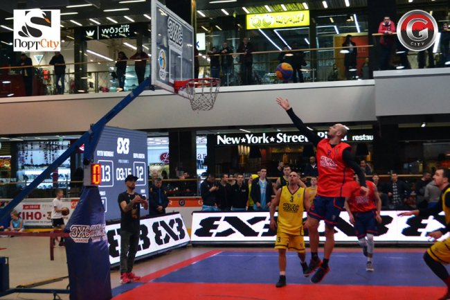 У ТРЦ «ПортCity» пройшов п’ятий тур Суперліги з баскетболу 3х3*