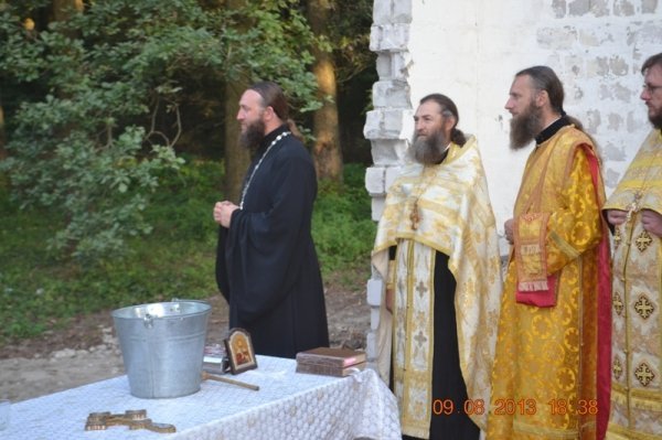 На Волині заклали першу цеглину «міліцейського» храму. ФОТО