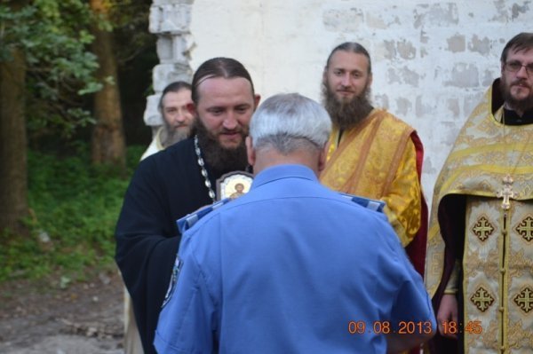 На Волині заклали першу цеглину «міліцейського» храму. ФОТО