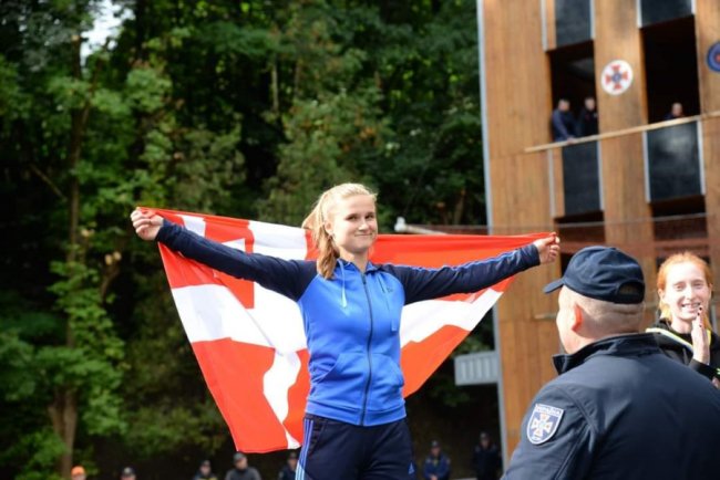 Волинянка стала чемпіонкою України з пожежно-прикладного спорту. ФОТО