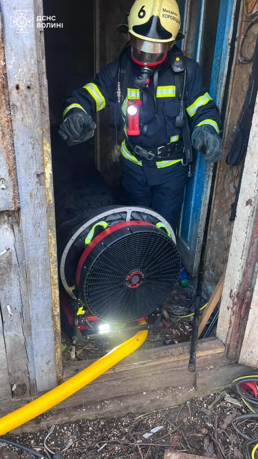 На Волині горів житловий будинок