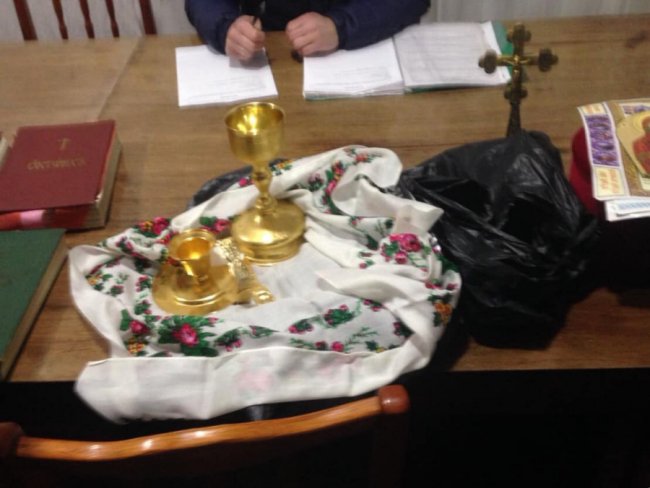 У селі на Волині священик вкрав з храму церковне начиння