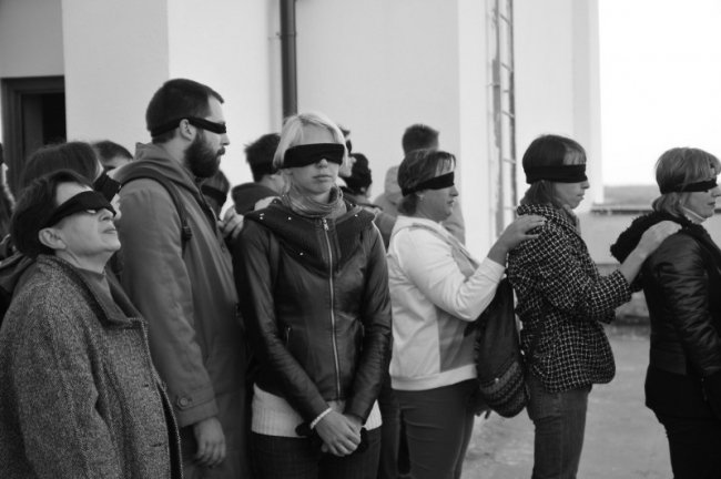 На даху луцької «Супернови» показали виставу-експеримент*