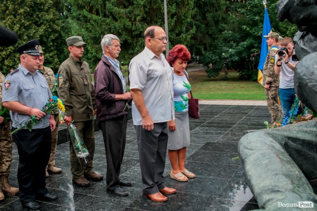 У Луцьку відзначили річницю визволення області від нацистських загарбників. ФОТО