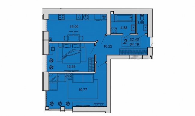 Найкращі пропозиції: як купити 2-кімнатну квартиру у «Суперновій»*