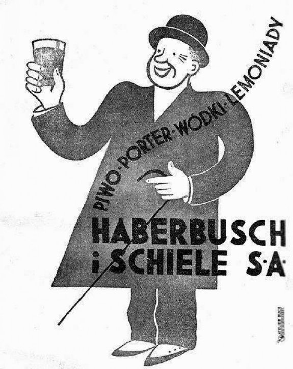 Реклама напоїв «Габербуш і Шіле», 1936 р.