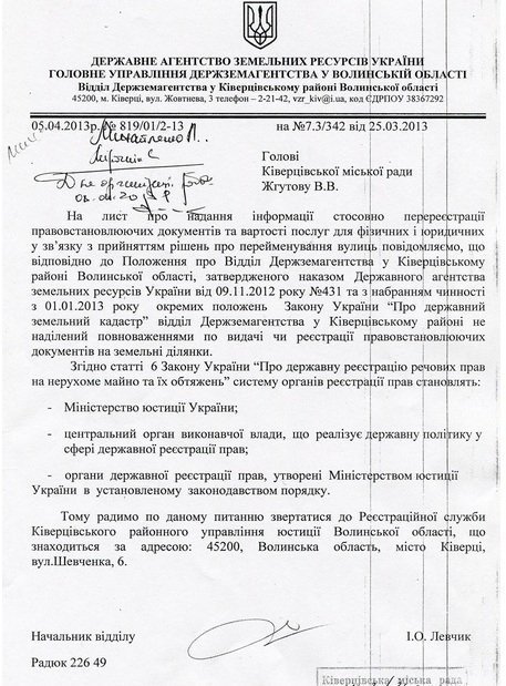 Перейменування вулиць в Ківерцях буде безплатним? ДОКУМЕНТ