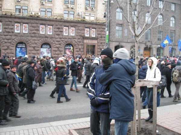 Фотовраження волинянина від Нового Євромайдану в Києві