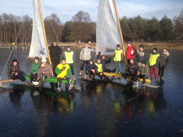 Зимовий відпочинок на Волині: сезон катання на буєрах. ФОТО