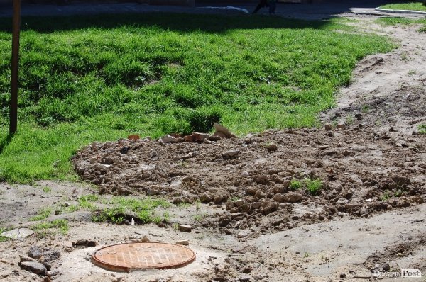 Колонку на воду демонтували, адже вода тепер в приміщеннях