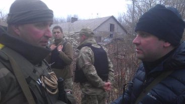 З Денисом Пятигорцем у Дебальцево...