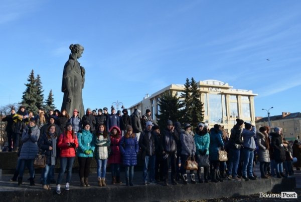 Третій день Нового Майдану у Луцьку. ФОТО