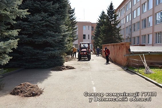 Луцькі поліцейські вийшли на толоку. ФОТО