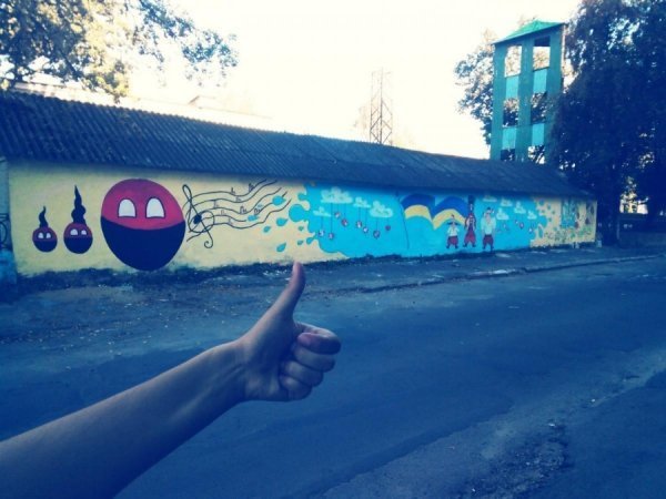 На Волині пожежну частину розфарбували у патріотичні кольори