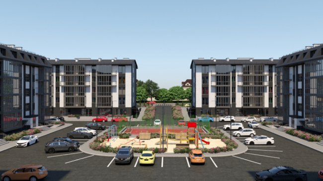 Здача нового будинку і озеленення території: затишне і сучасне житло у ЖК «Західний Олімп» під Луцьком*